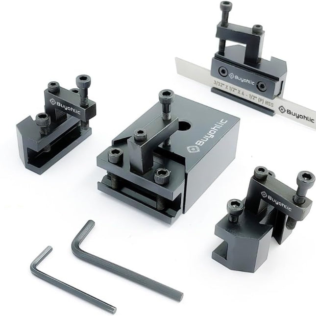 Quick Change Tool Post for CJ18A Series,C2C3 Mini Bench Lathe Machine