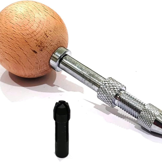 Wood Ball Head PIn Vice Hand Chuck 0-2.5 mm Capacity Collets