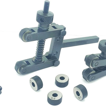 Combo of Lathe Knurling Tool Attachment