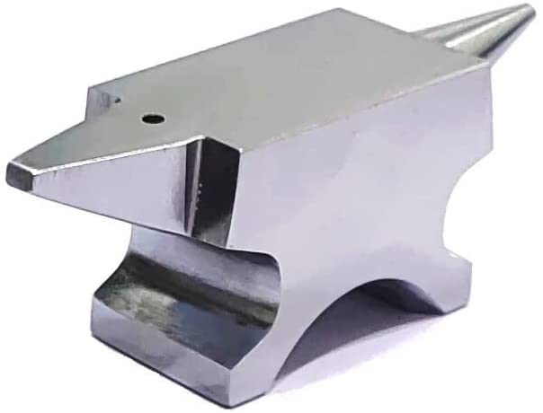 1.1 Lbs Double Horn Steel Anvil for Jewelry Making Metal Forming hammering Stamping Surface