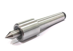 Small Slim Body Precision Triple Bearing Revolving Live Center Under 10 Micron Run-Out & 1500-1800 RPM