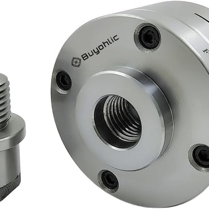 ER32 Eccentric Offset Lathe Chuck, ~Adjustable Settings, Turn on Variety of Axis without Removing Work-piece~ For Woodworking & Metalworkers