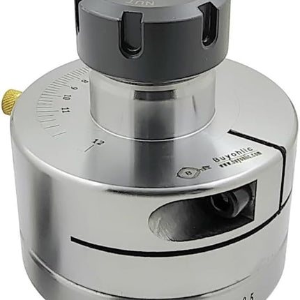 ER32 Eccentric Offset Lathe Chuck, Woodworking & Metalworking Tool~ Adjustable Settings, Turn on Variety of Axis without Removing Work-piece