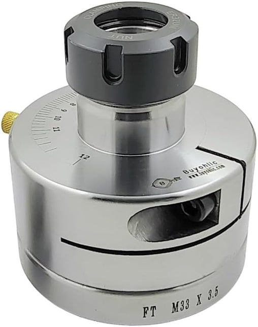 ER32 Eccentric Offset Lathe Chuck, Woodworking & Metalworking Tool~ Adjustable Settings, Turn on Variety of Axis without Removing Work-piece