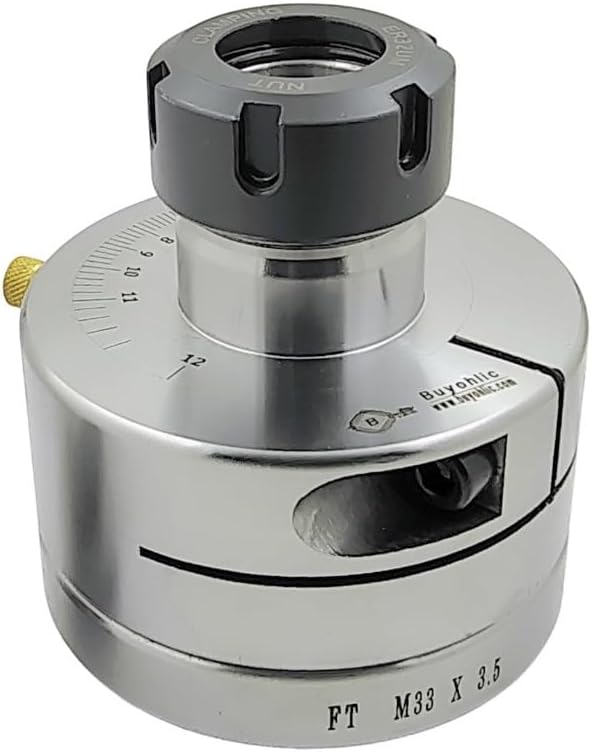 ER32 Eccentric Offset Lathe Chuck, Woodworking & Metalworking Tool~ Adjustable Settings, Turn on Variety of Axis without Removing Work-piece