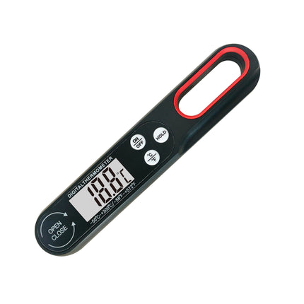 Buyohlic  Digital Meat Thermometer for Cooking with Backlit Waterproof food thermometer probe folding barbecue Meat thermometer