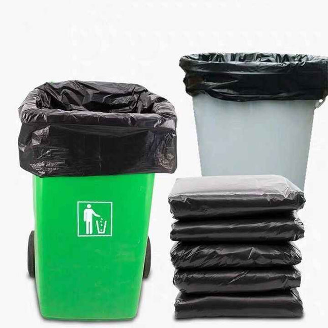 Buyohlic 55-60 Gallon Trash Bags Heavy Duty | 50 Bags Plastic Outdoor Yard Waste Bags | Lawn And Leaf Bags Heavy Duty - Packing May Vary