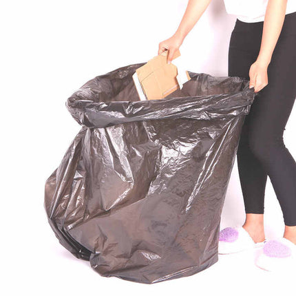 Buyohlic 55-60 Gallon Trash Bags Heavy Duty | 50 Bags Plastic Outdoor Yard Waste Bags | Lawn And Leaf Bags Heavy Duty - Packing May Vary