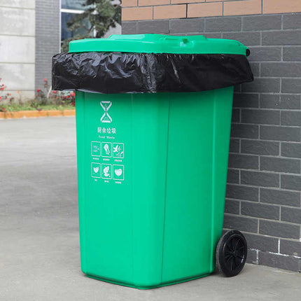 Buyohlic 55-60 Gallon Trash Bags Heavy Duty | 50 Bags Plastic Outdoor Yard Waste Bags | Lawn And Leaf Bags Heavy Duty - Packing May Vary