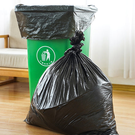 Buyohlic 55-60 Gallon Trash Bags Heavy Duty | 50 Bags Plastic Outdoor Yard Waste Bags | Lawn And Leaf Bags Heavy Duty - Packing May Vary