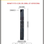 Dia 20 mm~Len 200 mm~20 mm Shank 2T