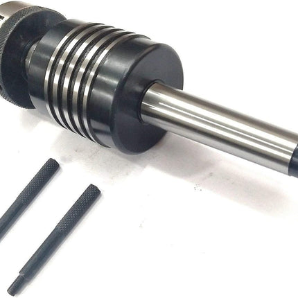 ML7 Super 7 Lathe Revolving Live Center M14 x 1 Thread  With Self Centering Chuck-Lathe's Tailstock