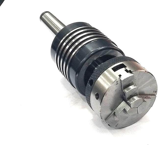ML7 Super 7 Lathe Revolving Live Center M14 x 1 Thread  With Self Centering Chuck-Lathe's Tailstock