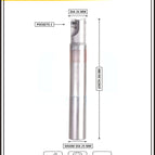 Dia 25 mm~Len 200 mm~25 mm Shank