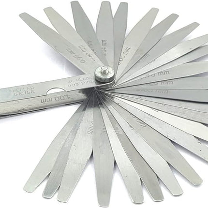 Feeler Gauge Metric Size Stainless Steel Precision Multi Blades Hand Tool Lathe