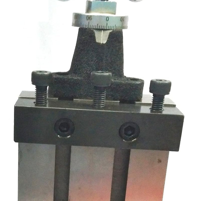 Lathe Vertical Milling Slide 4" x 5" Inches (100 x 125 mm) Fixed Base With Clamp 2 Slots