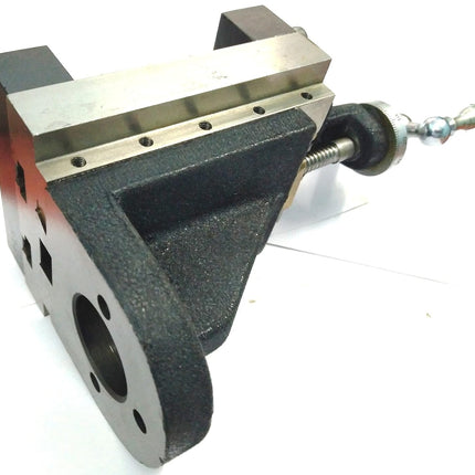 Lathe Vertical Milling Slide 4" x 5" Inches (100 x 125 mm) Fixed Base With Clamp 2 Slots