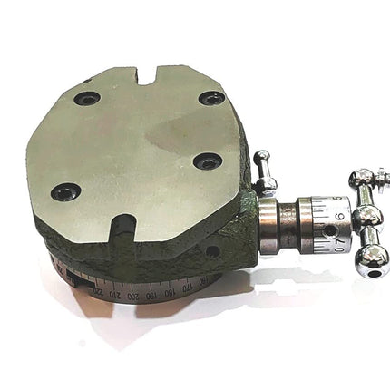 Small Watchmaker 2-3/4" (2.75 Inch) Rotary Table with 50 mm Chuck and Back Plate