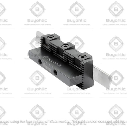 Adjustable T-Parting Cut off Holder with Blade for Lathe Machine Tools