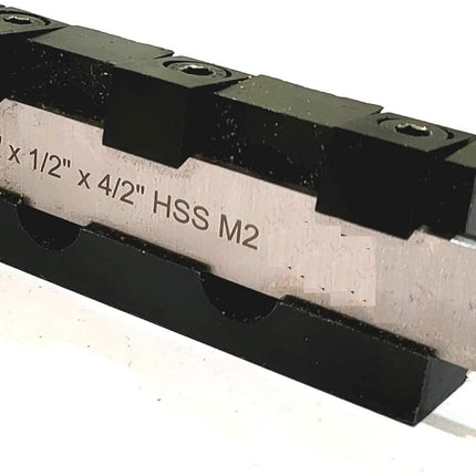 Adjustable T-Parting Cut off Holder with Blade for Lathe Machine Tools