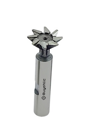 Dovetail Cutter HSS 45° – Durable Double-Edged End Mill Tool for Metalworking & Machining