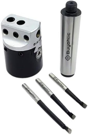 Head Diameter 1.5" Inch Boring Heads w/ Shanks & Cutting Tools