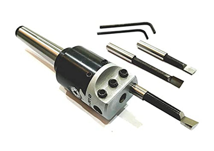 Head Diameter 1.5" Inch Boring Heads w/ Shanks & Cutting Tools