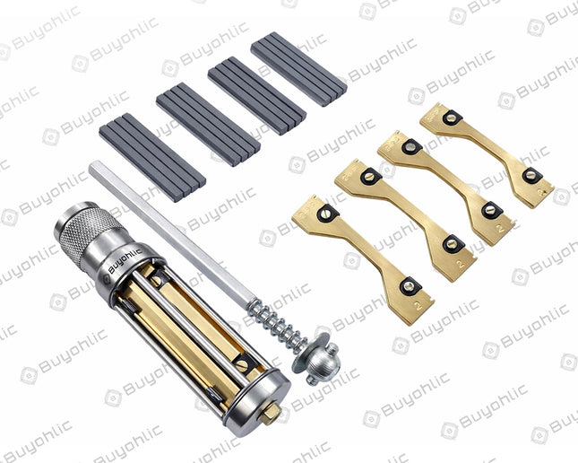 Buyohlic's Adjustable Engine Cylinder Honing Machine Kit with Replaceable Abrasive Stones