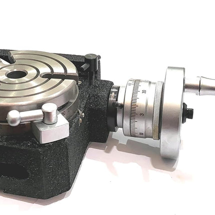 Horizontal Vertical 4" Inch II 110 mm - MT2 Center Bore Rotary Milling Tables