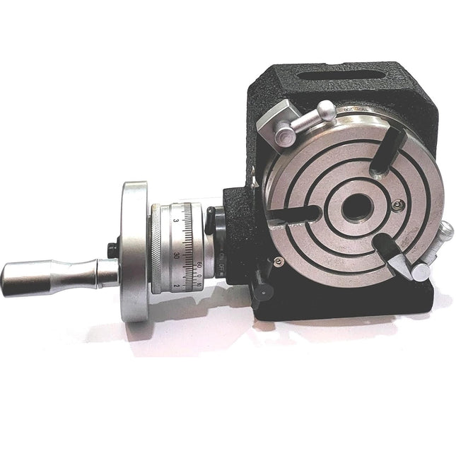 Horizontal Vertical 4" Inch II 110 mm - MT2 Center Bore Rotary Milling Tables