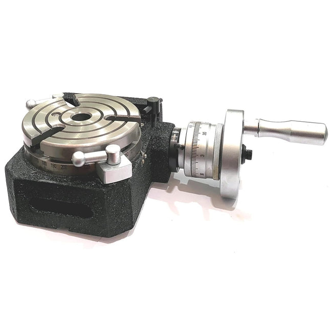 Horizontal Vertical 4" Inch II 110 mm - MT2 Center Bore Rotary Milling Tables