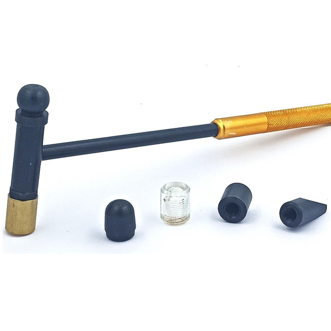 Hobby Hammer With Steel Head & a Steel Handle With Knurled Body Aluminum Grip