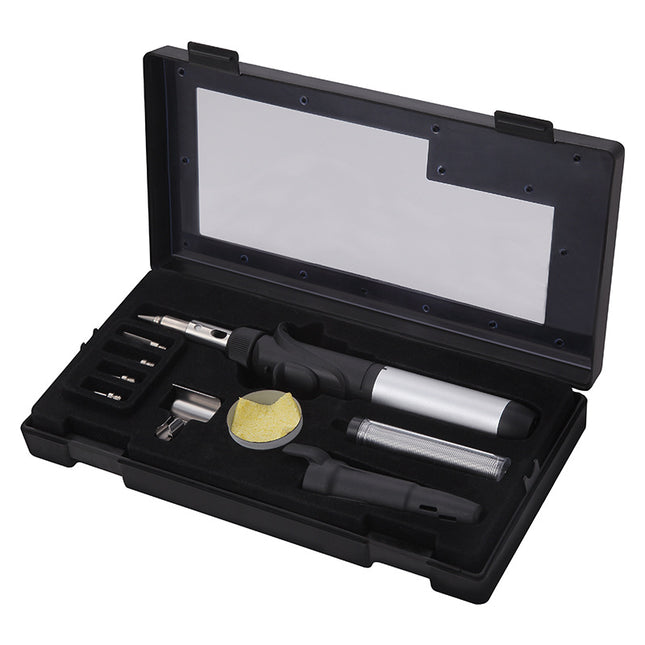 Buyohlic Multi-Function Cordless Soldering Iron kit – Adjustable Flame, Self-Igniting Design with Storage Box