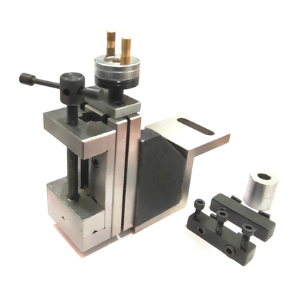 Vertical slide setup using Mini Lathe Milling Attachment on small lathe