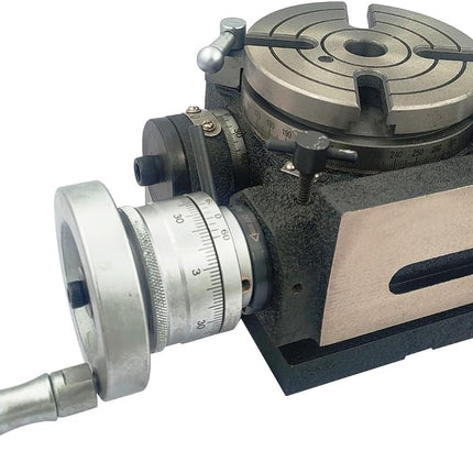 Horizontal Vertical 4" Inch II 110 mm - MT2 Center Bore Rotary Milling Tables
