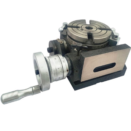 Horizontal Vertical 4" Inch II 110 mm - MT2 Center Bore Rotary Milling Tables