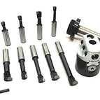 with MT3 Shank (M12 x 1.75 Drawbar) with 9 Carbide Tools