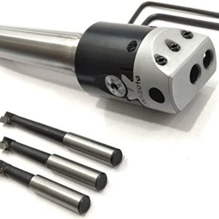 Head Diameter 1.5" Inch Boring Heads w/ Shanks & Cutting Tools