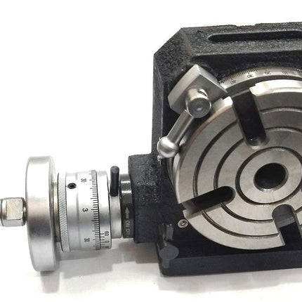 Horizontal Vertical 4" Inch II 110 mm - MT2 Center Bore Rotary Milling Tables