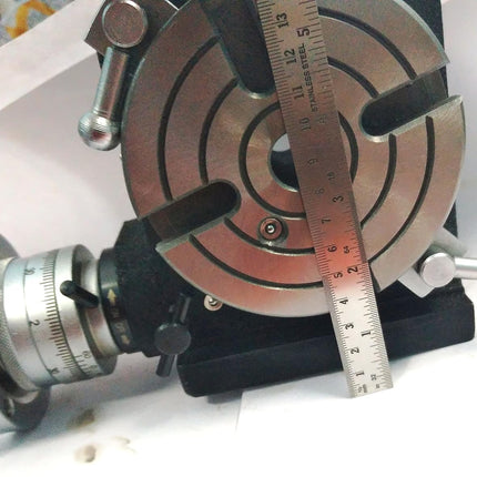 Horizontal Vertical 4" Inch II 110 mm - MT2 Center Bore Rotary Milling Tables