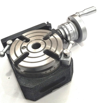 Horizontal Vertical 4" Inch II 110 mm - MT2 Center Bore Rotary Milling Tables