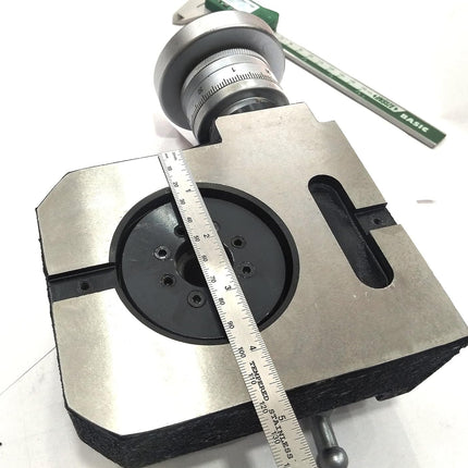 Horizontal Vertical 4" Inch II 110 mm - MT2 Center Bore Rotary Milling Tables