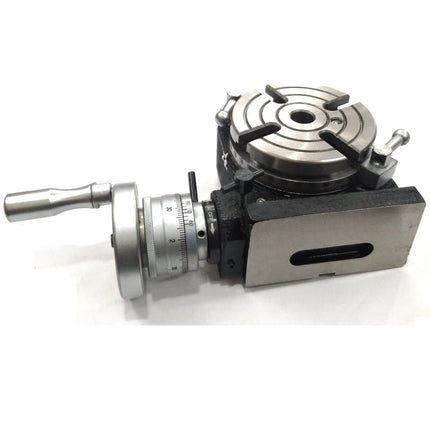 Horizontal Vertical 4" Inch II 110 mm - MT2 Center Bore Rotary Milling Tables