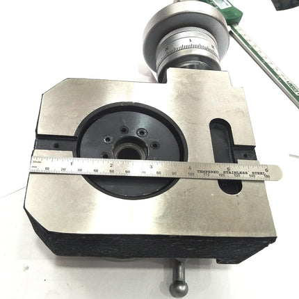 Horizontal Vertical 4" Inch II 110 mm - MT2 Center Bore Rotary Milling Tables