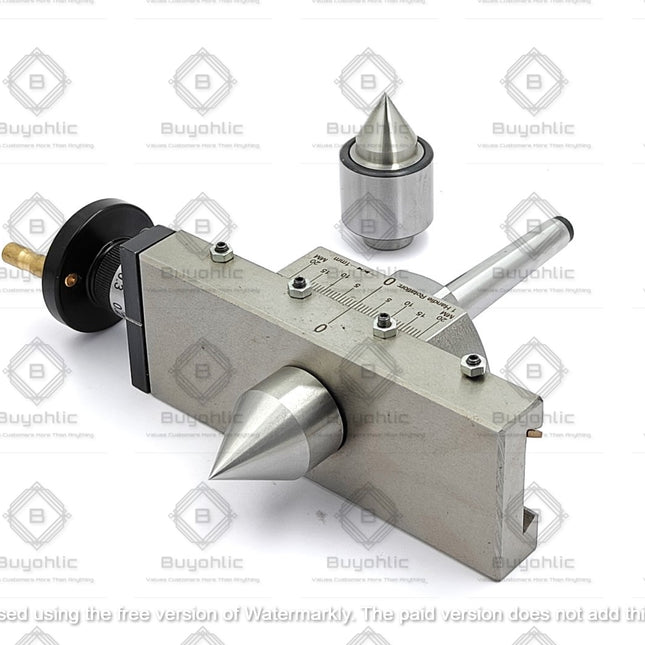 Lathe's Live Tailstock Taper Metal Turning Attachment II Interchangeable Live & Dead Center Options
