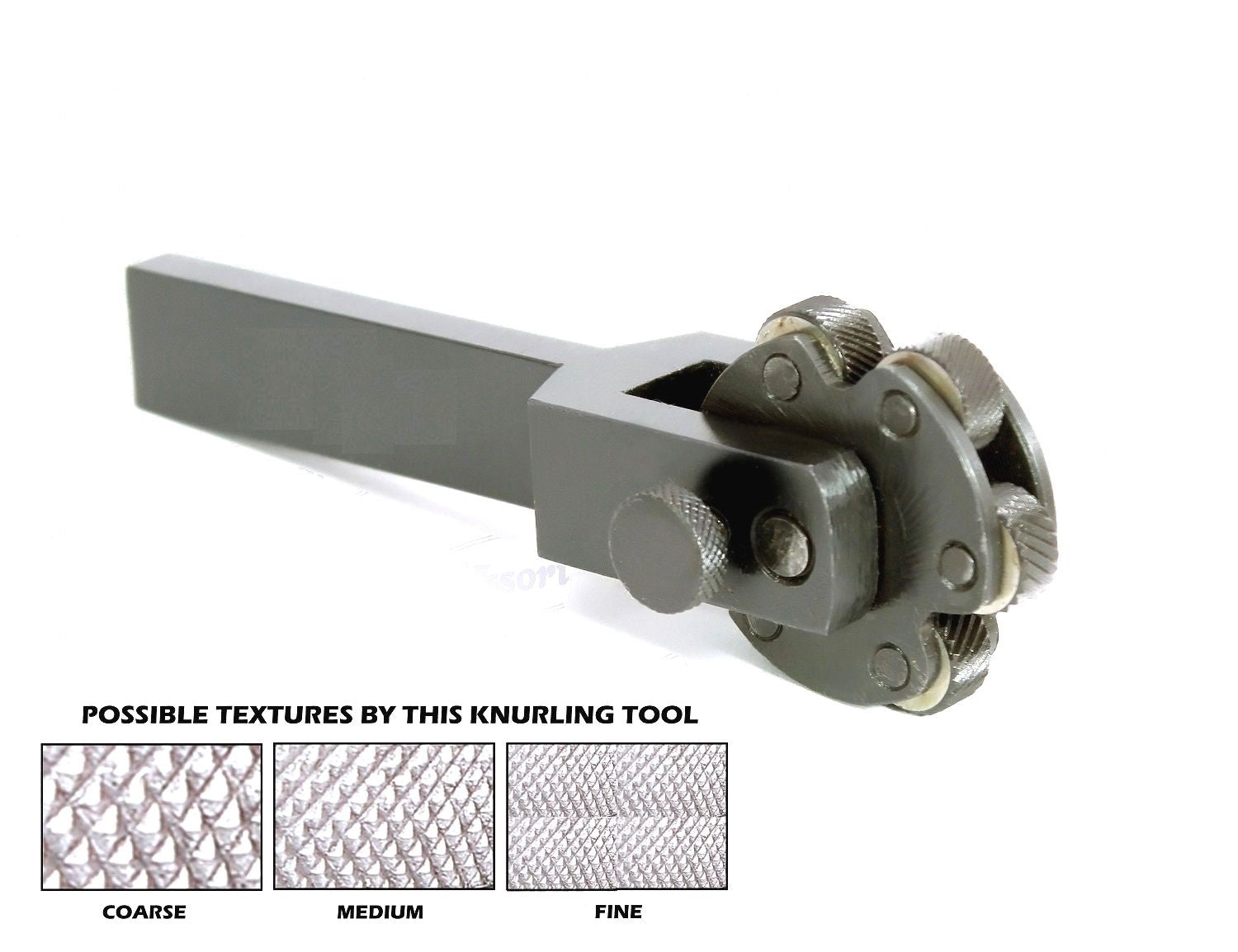 6 Knurls Rotating Head Knurling Tool -Multi Knurl Pitch Design ...