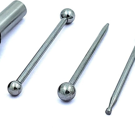 Wiggler & Center finder Set Work Edge Centre Finding Run out concentrical align 5 Pcs Set
