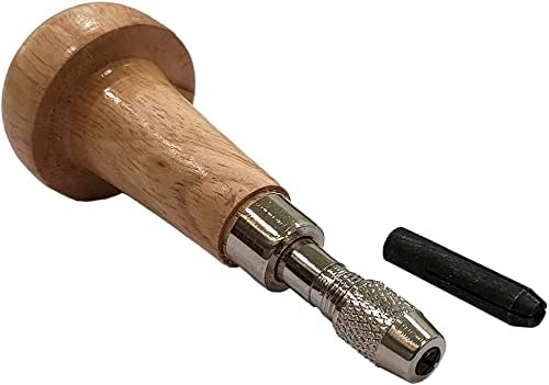 Jewelers Wood Working Easy Palm Grip Pin Vice- Vise/Capacity starting from 0 to 3 mm Mushroom Type