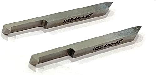 Buyohlic Set Of 2 High Speed Steel Double End Threading Tool