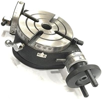 Horizontal Vertical 4" Inch II 100 mm - MT2 Center Bore Tilting Rotary Milling Tables